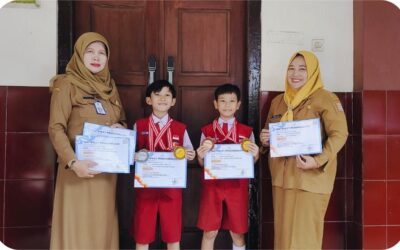 Selamat ananda Antariksa(Ata) kelas 4A dan Fillio kelas 5B